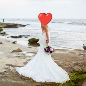 Mermaid Wedding Dress - Maggie Sottero Size 6